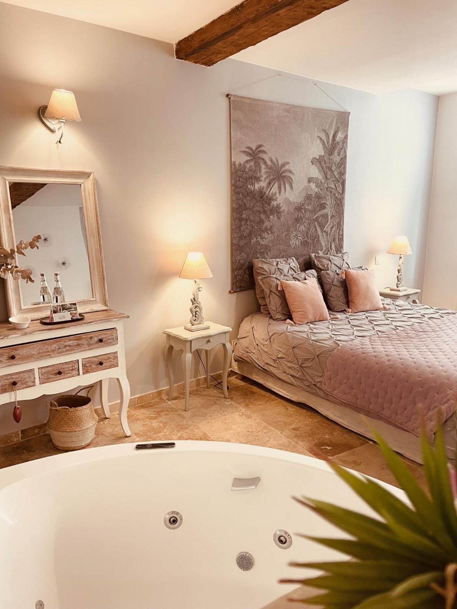 B&B Temps Suspendu Provence Pernes-les-Fontaines Rom bilde